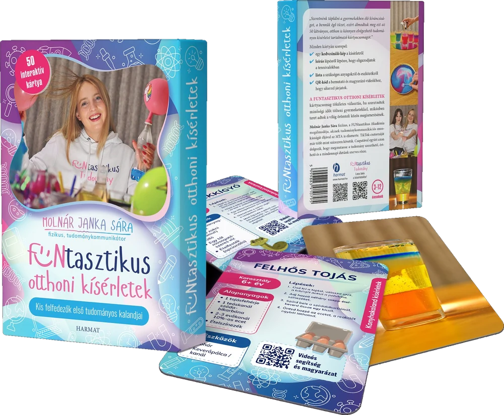 FUNtasztikus otthoni kísérletek kártyacsomag